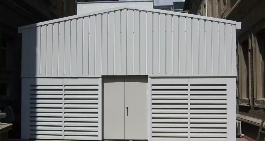 acoustic louvers installation