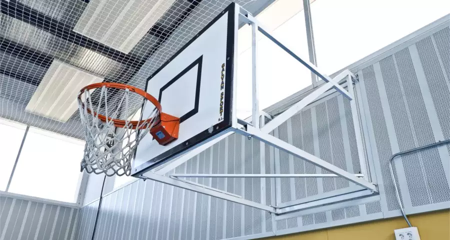 ac50 acoustic panels in a sports hall