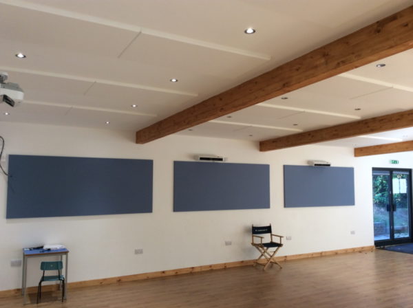 school hall acoustic panels