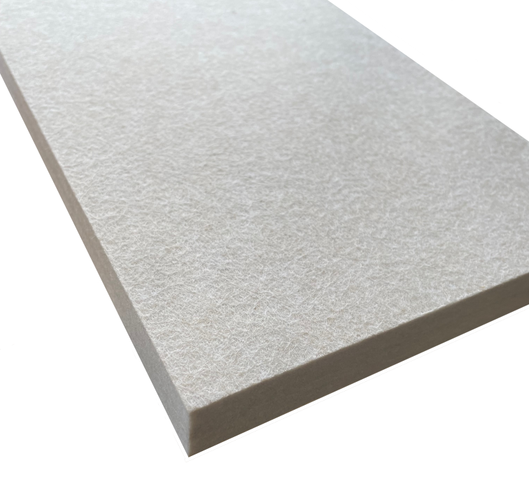 Acoustic polyester pinboard