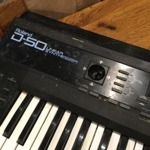 Roland D50 before repair