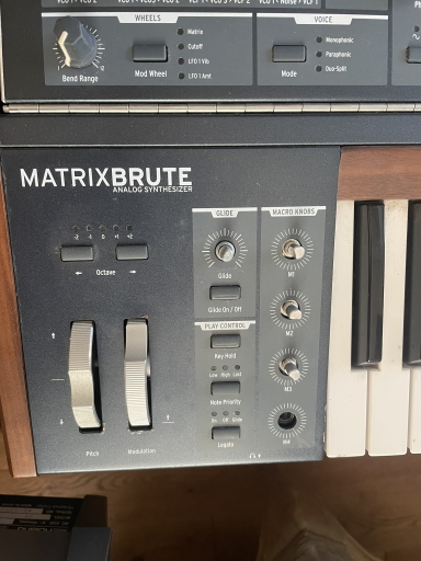 arturia matrixbrute snapped potentiometer shaft