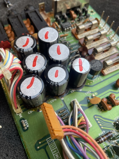 roland-srv2000-psu-capacitors-showing-signs-of-expansion