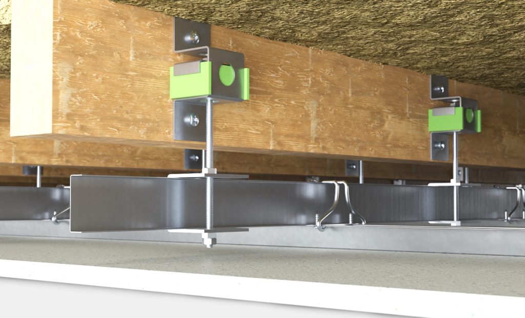 Lateral Sylomer C Bracket installation 1