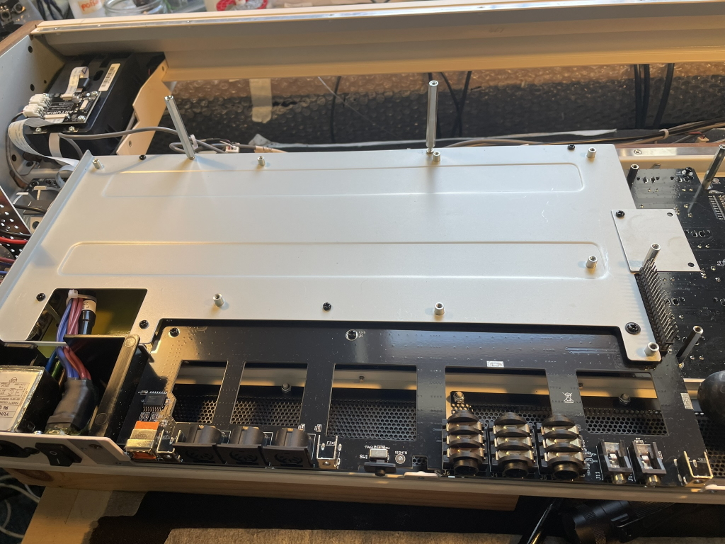 arturia polybrute after voice boards removed