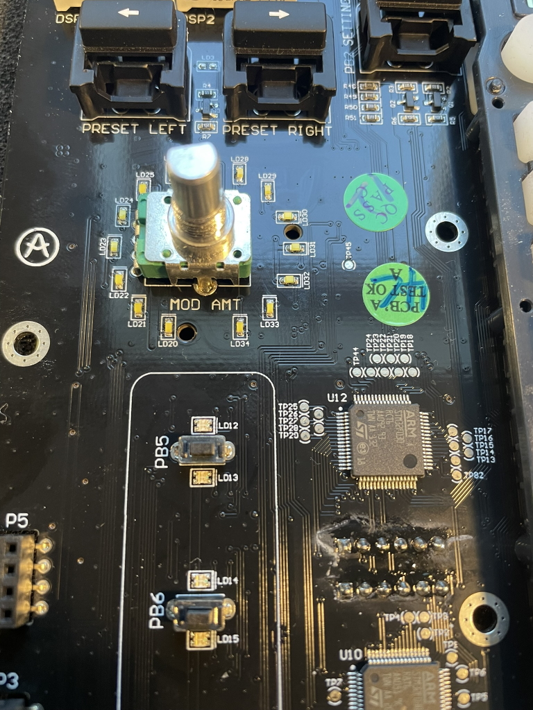 arturia polybrute new encoder fitted