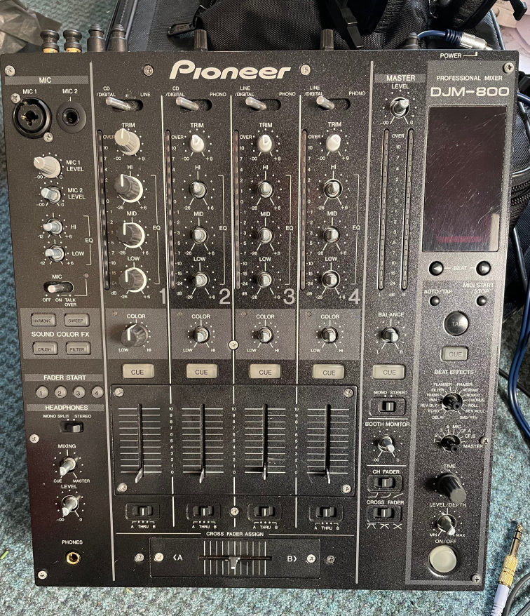 pioneer djm800 cleaned