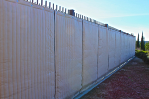 installed acoustic blankets 2