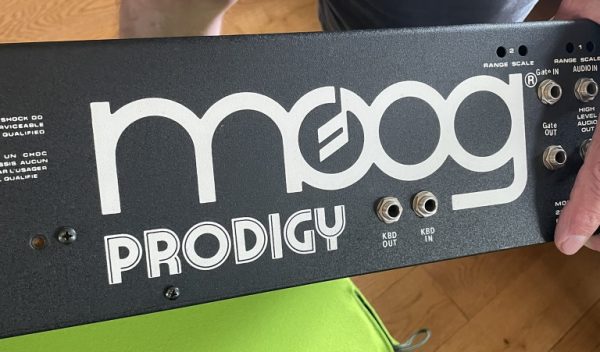 moog prodigy rear panel