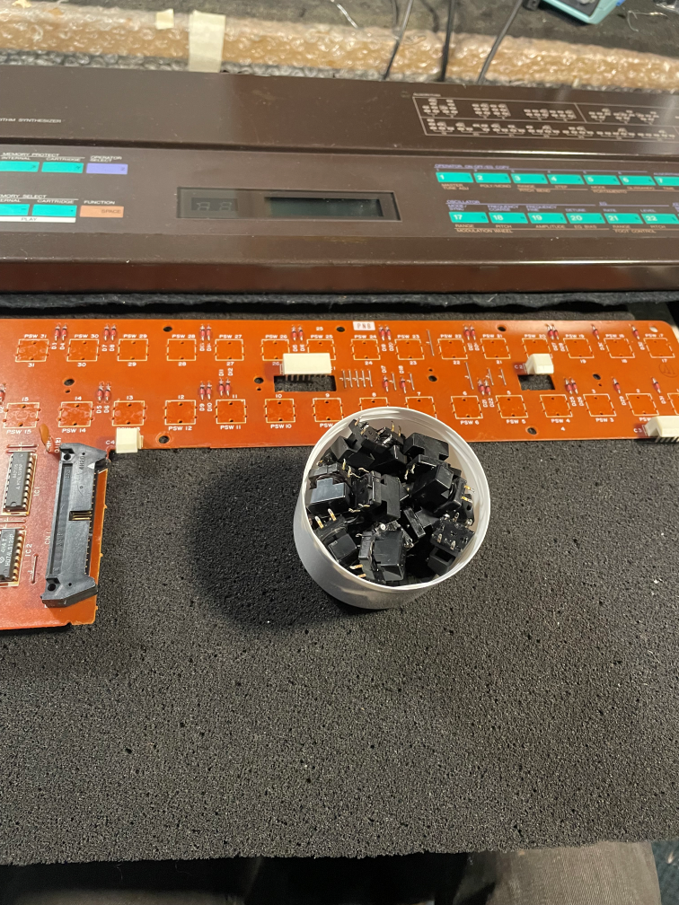 dx7 repair button replacement