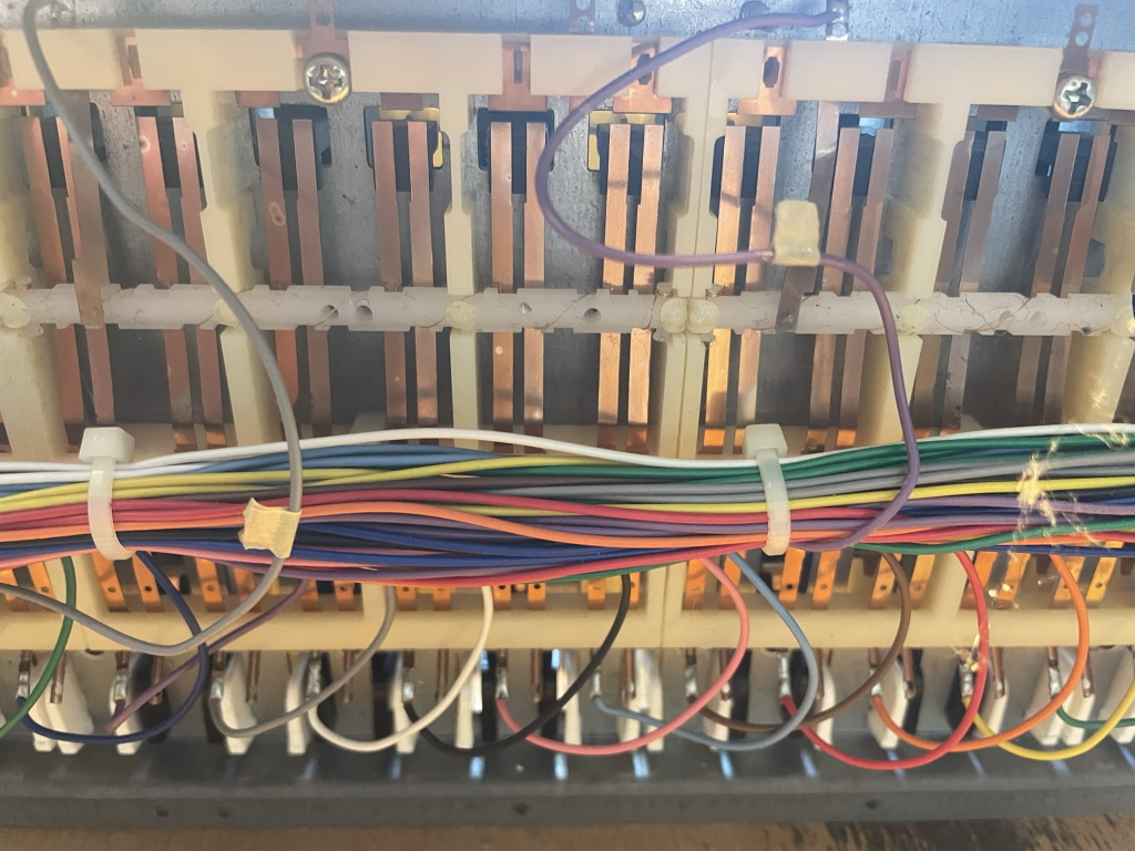 korg delta key contact strips