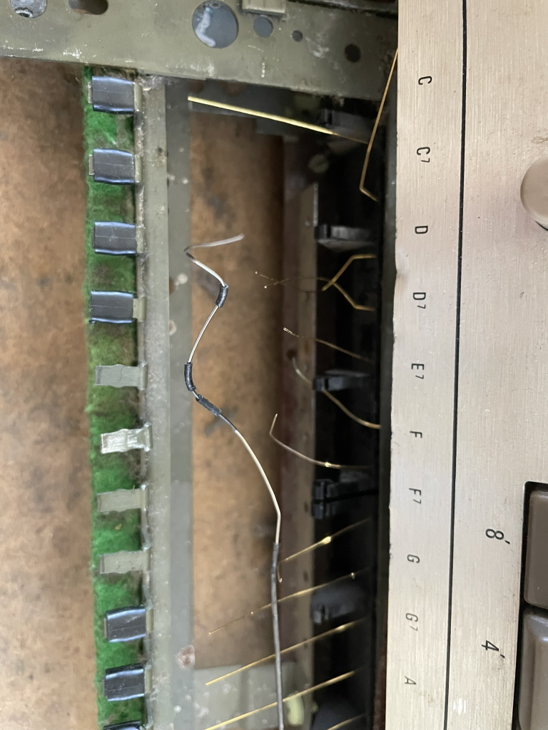 Philips Philicorda 754 bent buss bar
