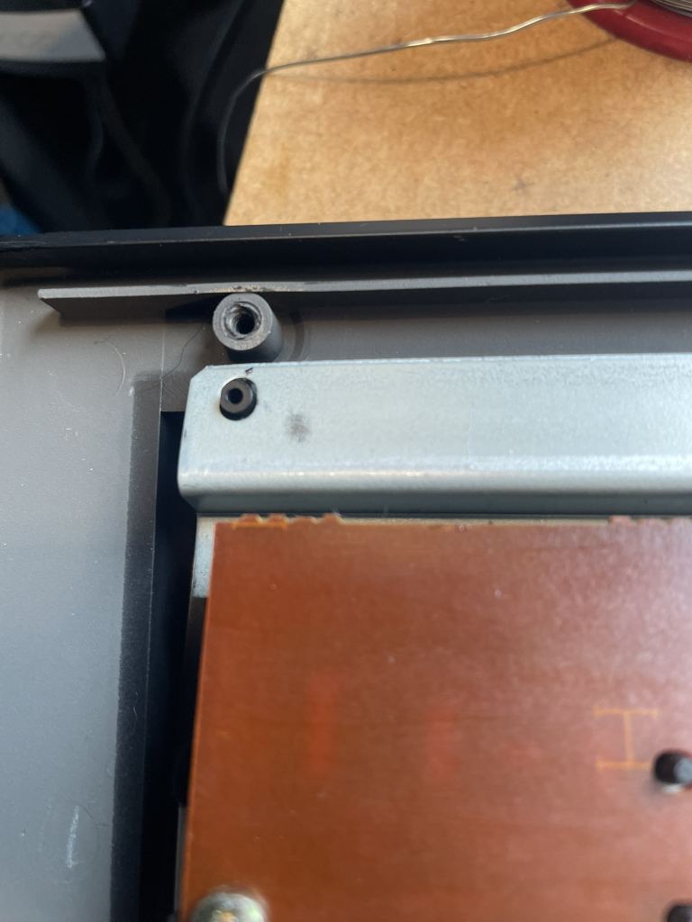 dx100 key contact plastic supports broken