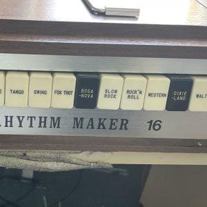 farfisa rhythm maker 16 logo