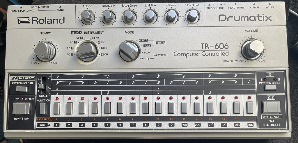 roland tr606 finished and ready to go
