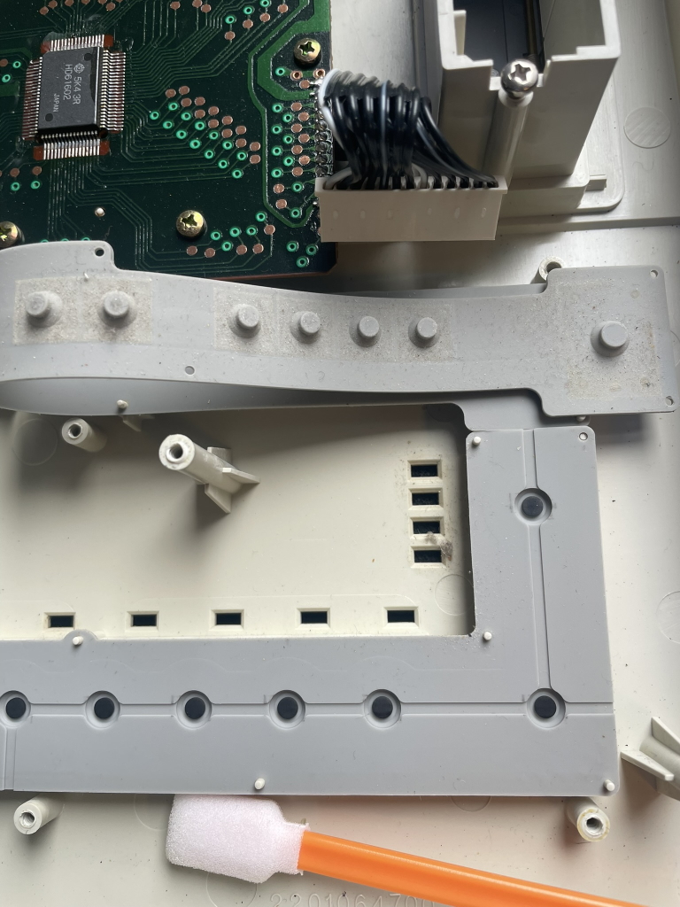 roland tr707 dirty switch rubber membrane