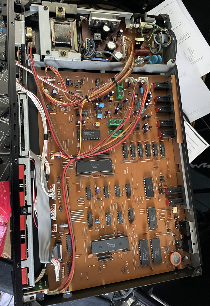 yamaha spx50D internals