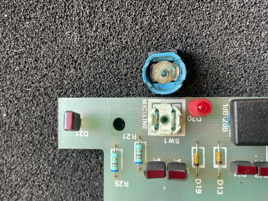 DN60 severly corroded switch assembly 2
