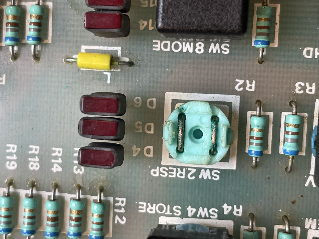 DN60 severly corroded switch assembly