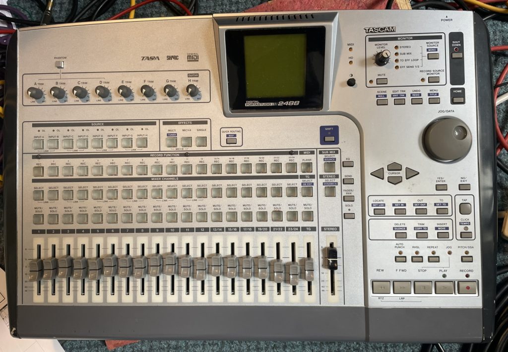 Tascam 2488 mk1 repaired