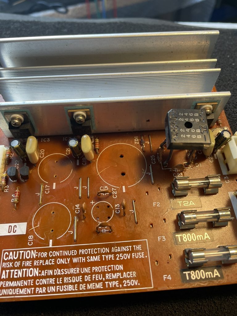dx7 psu with glue removed