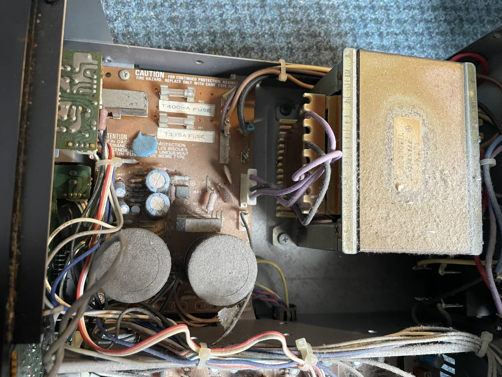 sansui au x301 years of internal dust