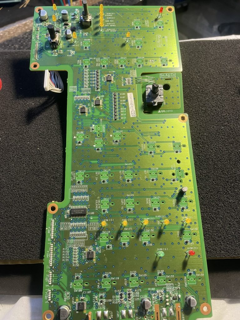 tascam 2488 transport switch board